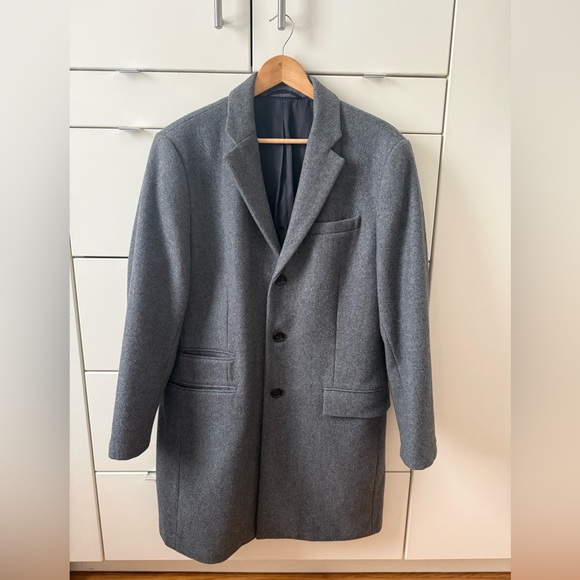 Matinique Men’s Wool Blend Coat | Grey | XL | Like New - Picture 2 of 8